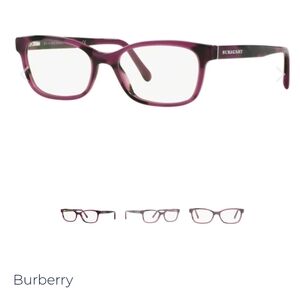 Burberry Eyeglasses BE2201 3519 Spotted Violet